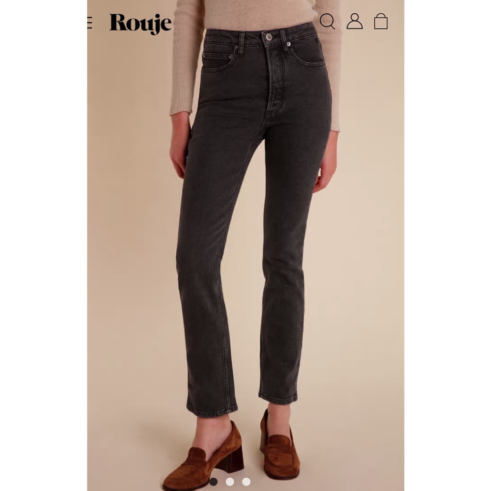 Rouje Odeon Jeans, faded black (double stone color)